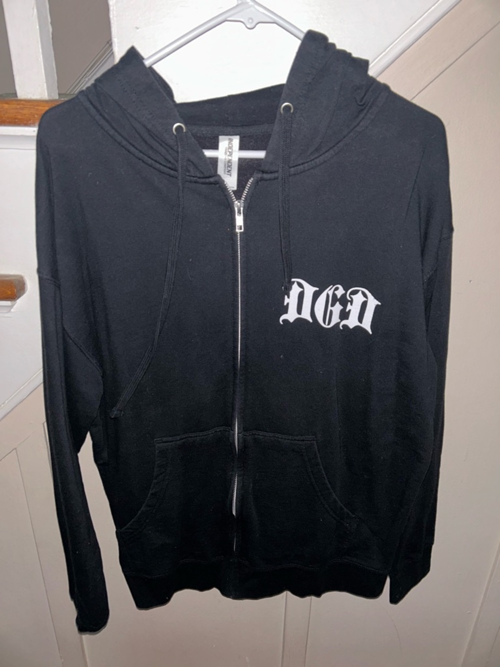 Band Zip-Up Hoodie - Black - Men’s Large - Dance Gavin Dance